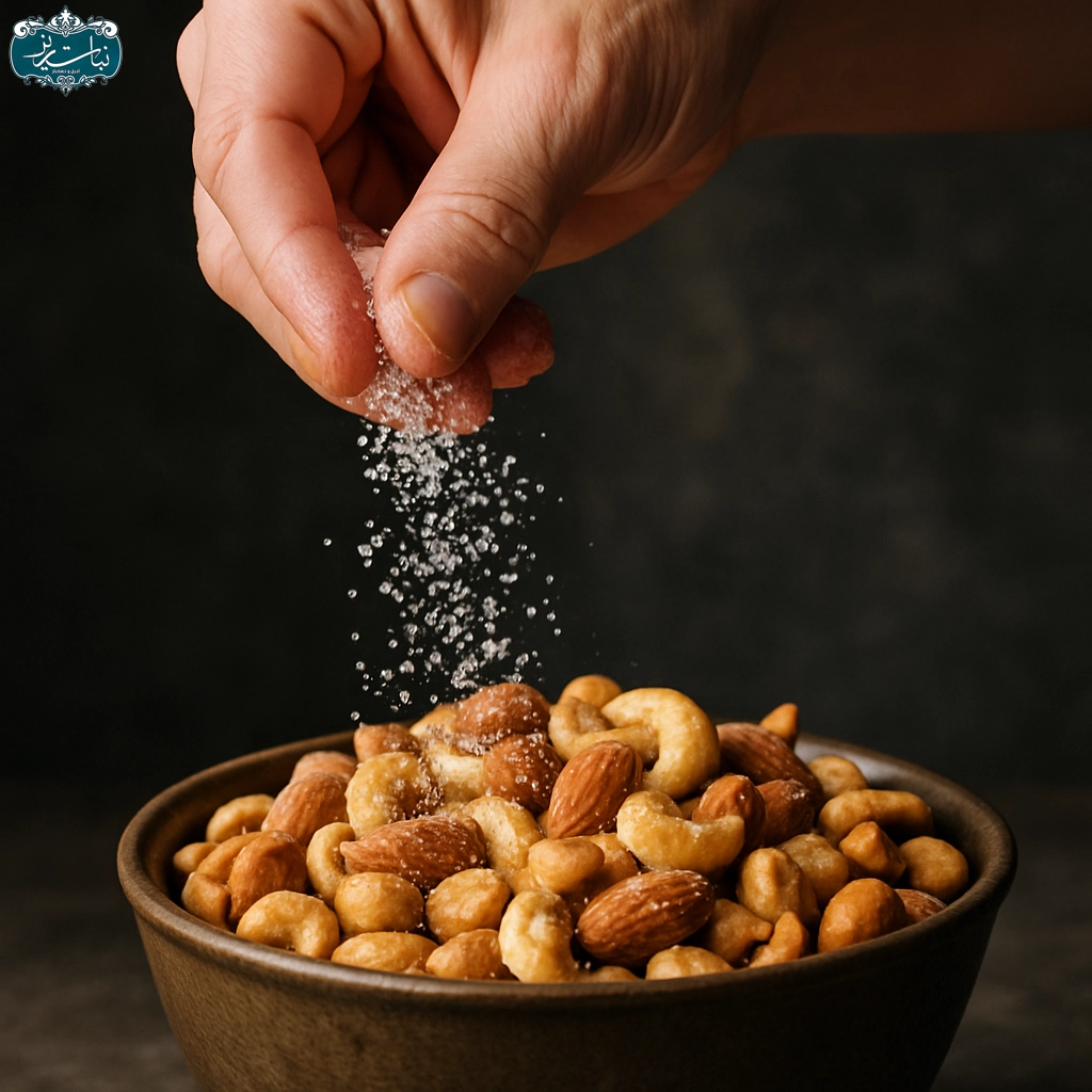 آجیل شور و کم‌نمک